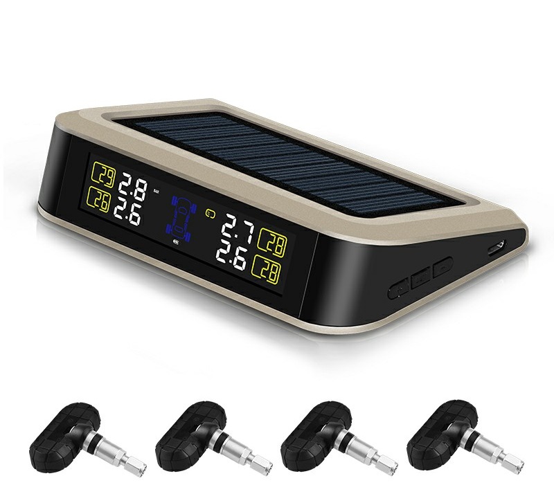 4-Tyres Wireless Solar TPMS for Vehicles - Internal Sensors - Image 2